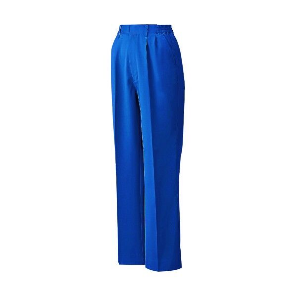 夏 レディースツータックパンツ ブルー色 Sサイズ WA10478-4-S 1点
