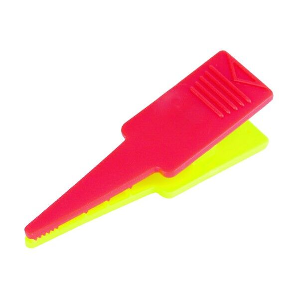 ロッドクリップ 赤/黄色 19 x 12 x 3 cm TPK-RY 4個