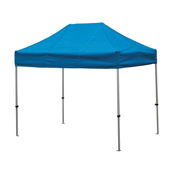 かんたんてんと 1.8m×2.7mスチール&アルミ複合フレーム 水色 KA/1.5W-SB 1点