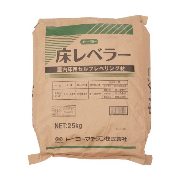 トーヨーマテラン トーヨー床用レベラー 紙袋 25kg 5429 1袋