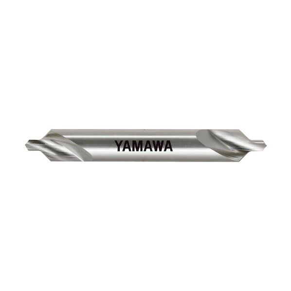 ヤマワ 強ねじれ溝A形90° センタ穴ドリル CE-Q 0.5X90゜X3.5 CE-Q-0.5X90X3.5 1点...