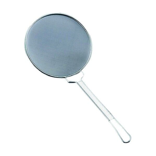 フジボシ 18-8業務用プレス式 丸カス揚ゲ 極細目 50メッシュ 18cm AKS291 1個