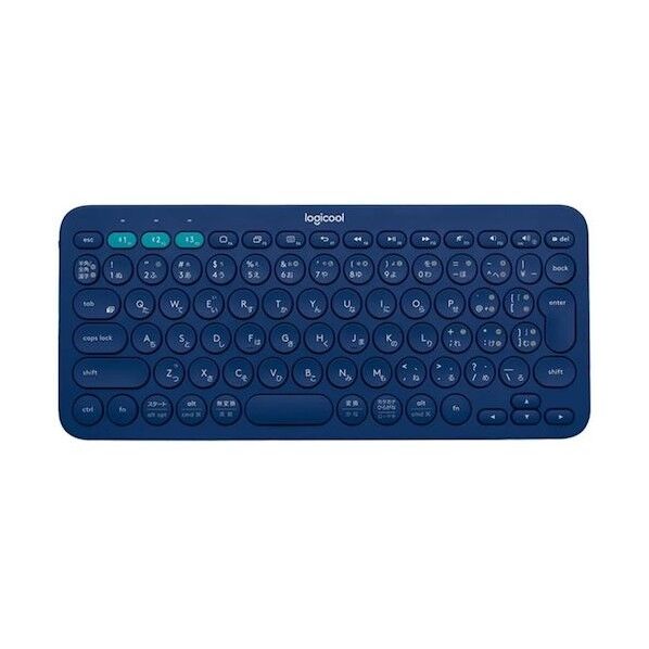 K380 マルチデバイス Bluetooth キーボード ブルー K380BL 1点