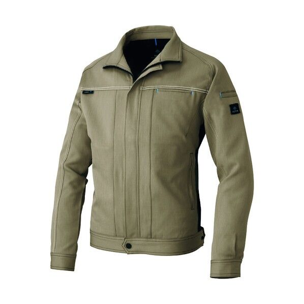 長袖ブルゾン 025カーキ S 60901 1