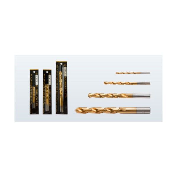 チタンコーティングドリル1.0 TCD-1.0 2本