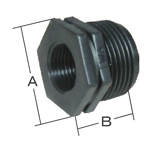 樹脂(PP)製 ブッシング 49BUS5040P 1点