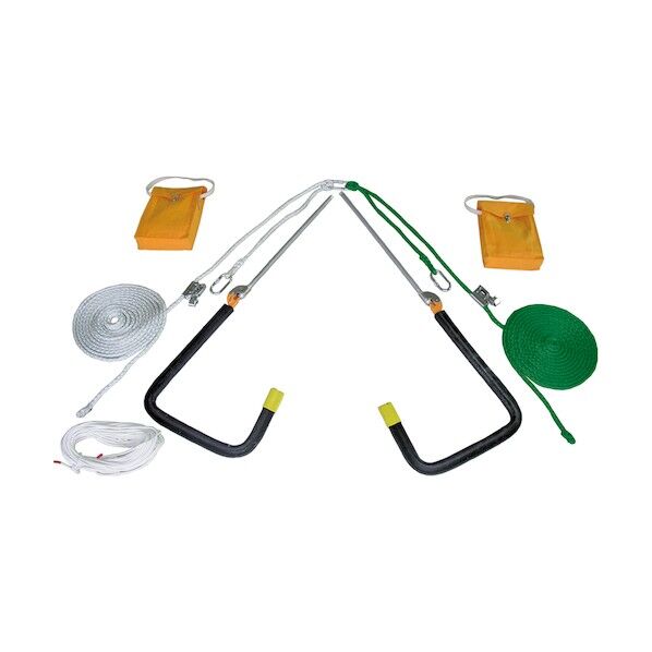 屋根上作業用ヤネロップ300型一式