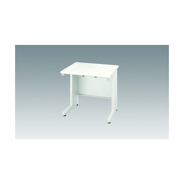 平デスク(引出し無し) XEDH087FDN-WH 1点