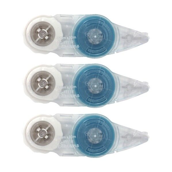 プラス ノリノポッド しっかり貼れる6mm詰替3P (38912) 3個