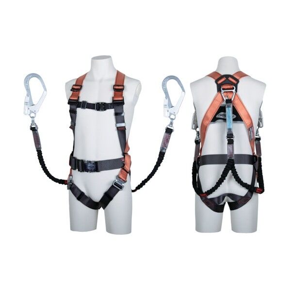 コアハーネス (伸縮性ランヤード2本タイプ)