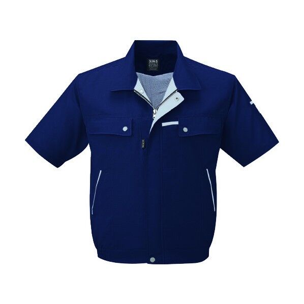 夏 半袖ブルゾン ディープネイビー色 SSサイズ WA10450-23-SS 1点