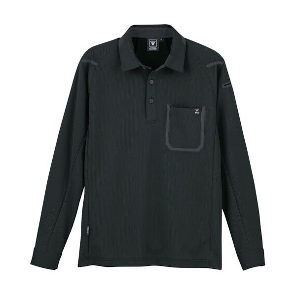 長袖ポロシャツ6195-90-S 6195-90-S 1着