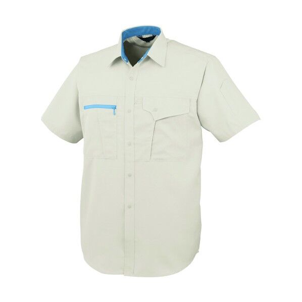 半袖シャツ アイボリー4L 4L K-1207-5-4L 1点