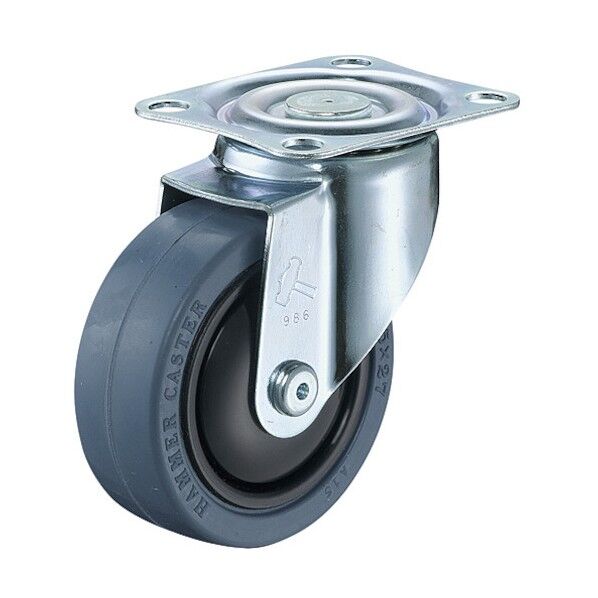 軽量薄板鋼鈑製自在７５ｍｍナイロンホイルゴム巻Ｂ車 460S-FR75 1