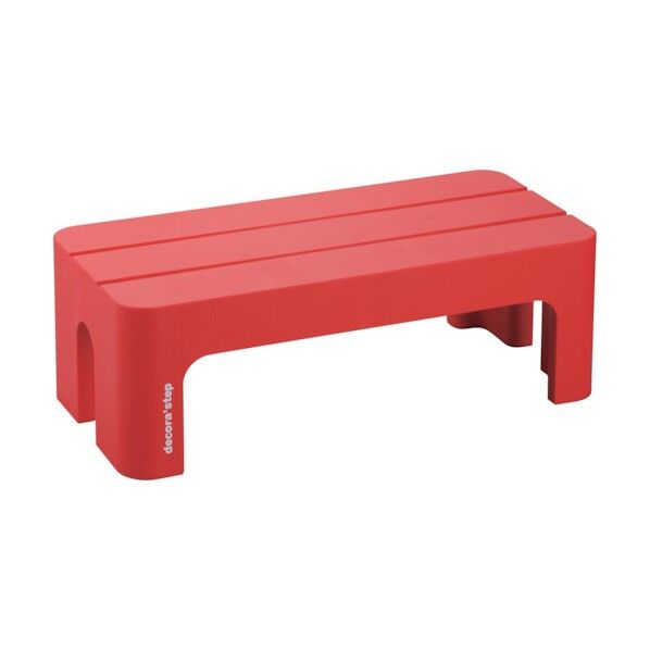 デコラステップ L レッド DS-LRE 1点