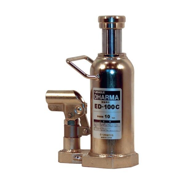 レバー回転油圧ジャッキ(クリーンルーム仕様・安全弁付) 標準型