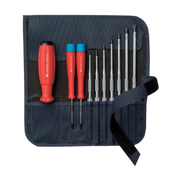 差替式ドライバーセット 9本組 グレー グレー 8218.GY.V02 1セット