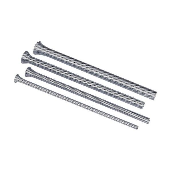 トラスコ 銅管用スプリングベンダー 4本セット (1/4、3/8、1/2、5/8) TTB204A 1点...