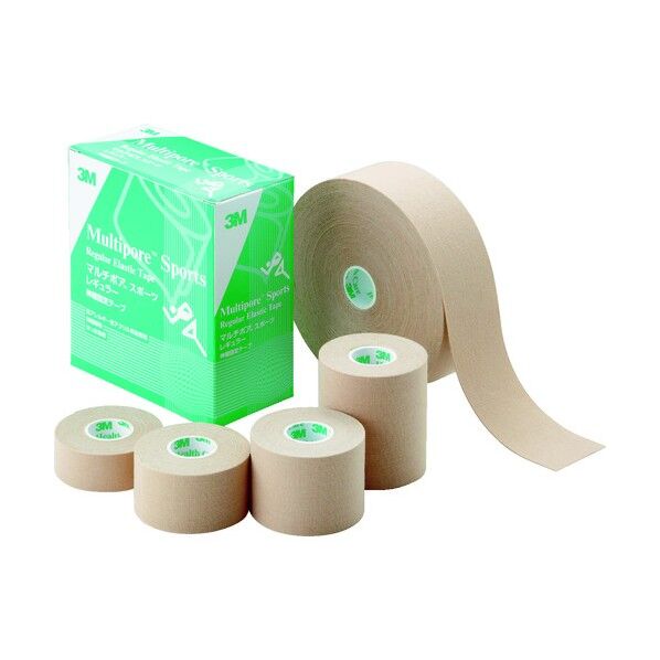 マルチポアスポーツ レギュラー伸縮固定テープ 2743-75 4巻