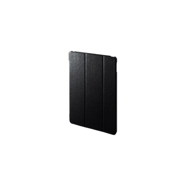 サンワサプライ iPad 10.2インチ ソフトレザーケース ブラック PDA-IPAD1607BK 1点
