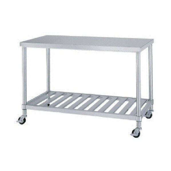 ステンレス作業台スノコ棚キャスター付 ASC-6060 1