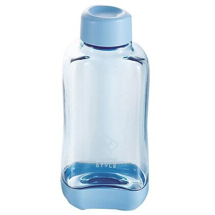 水筒 スポーツボトル ブロックスタイル PCアクアボトル ブルー 500ml H-6033 1