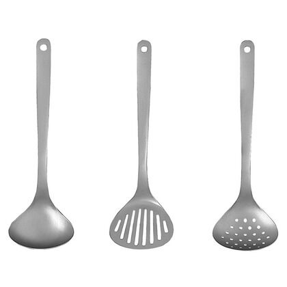 キッチンツール 3点セット (ターナー穴明きお玉レードル) 1点