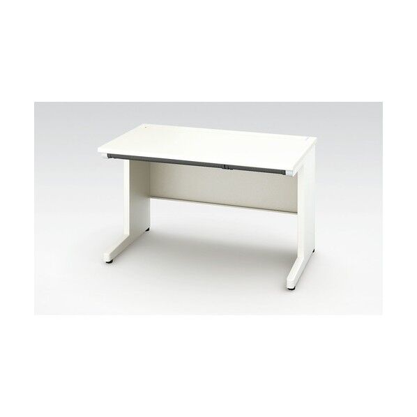 平デスク(浅型引出し仕様) XEHH127F-S-WH 1点
