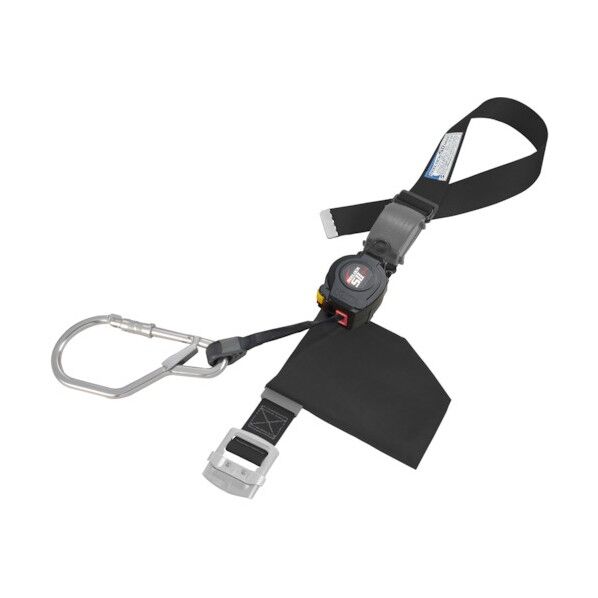 タイタン胴ベルト型軽量巻取り式安全帯 250 x 119 x 116 mm SL505-60A-BL 1本