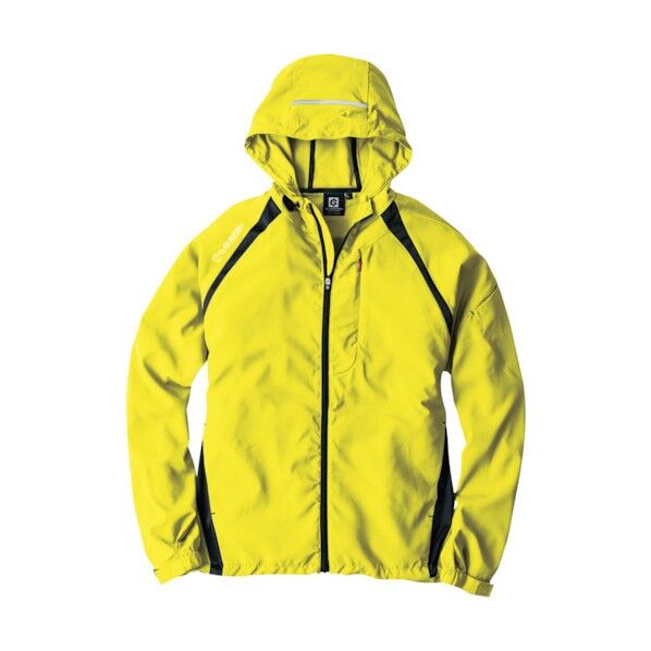ストレッチシェルパーカー ライム LL G-3016-8-LL 1点
