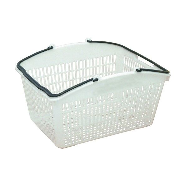 カゴPB-16 300×405×230 ナチュラル×ダークグレー PB-16NRXDG 1個