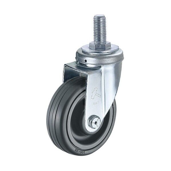 Sシリーズねじ込み自在ゴムボ-ルB車125mm 平戸車 420SACHR125 1個