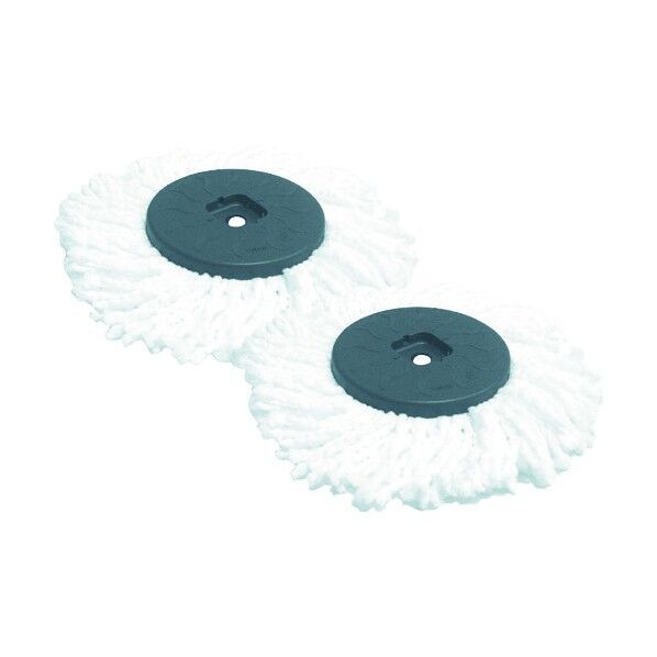 回転モップスペアヘッド (2枚入) 232×218×100MM 322.000G TCM-C3458