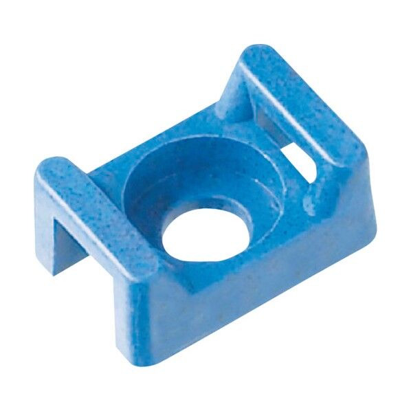 パンドウイット 金属検知対応固定具(抗菌・防カビタイプ) 縦:22.0mm 横:15.6mm 使用結束バンド幅:2.3mm～7.6mm M5ネジ TM3S10-C86A 100個...