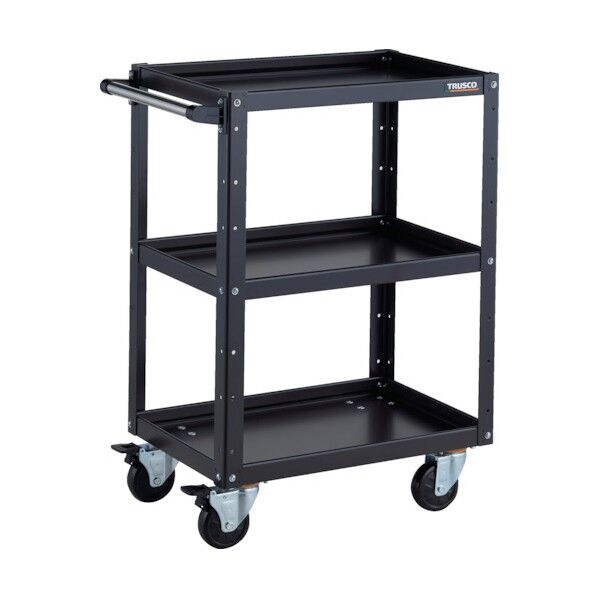 イーグルワゴン 600X400XH880 4輪自在 ブラック EGW-963J-BKBK 1点