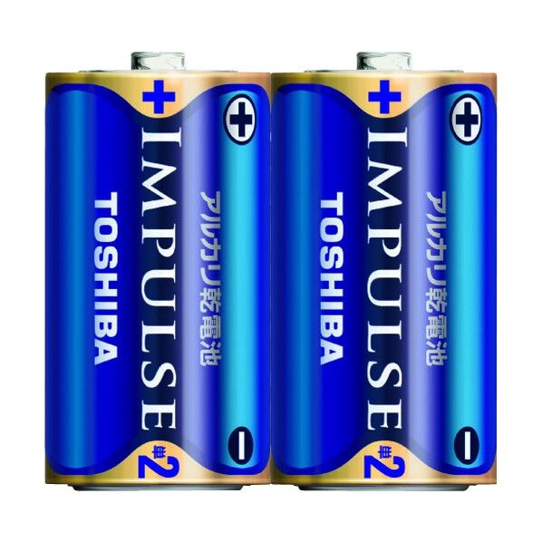 インパルスアルカリ乾電池単2形LR14H(2本入) LR14H 2KP 1