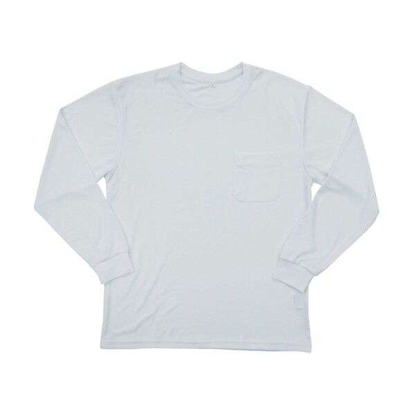RD-リアルベースドライ長袖丸首(ホワイト)3L 270474 1点