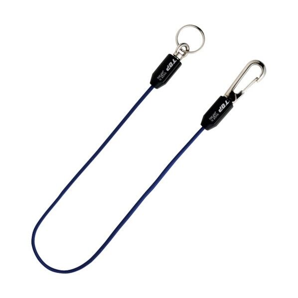 TOP ゴム製スリムセーフティコード ブルー SFC-250B 1点