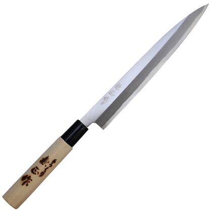 源兼正 Bシリーズ プラスティック口付 朴柄 和包丁 柳刃