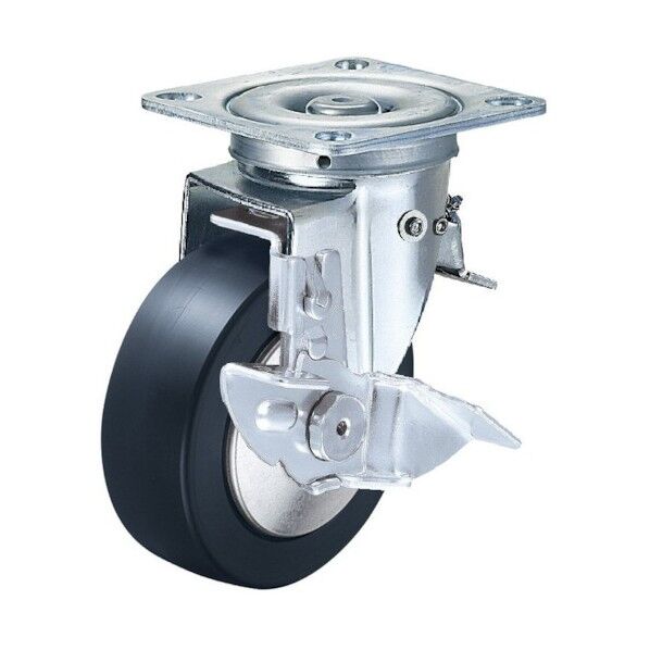 Sシリーズ方向規制自在SP付MCナイロン車100mm 平戸車 413F0SMCB100 1個