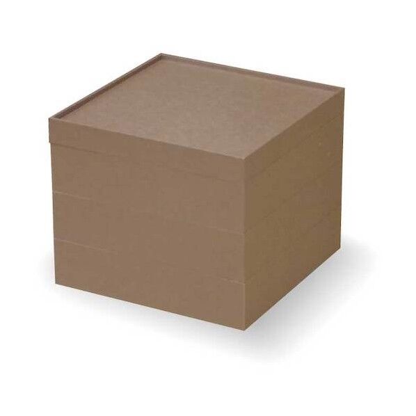 V-BOX 5寸 ブラウン(金ボール付)三段 31679 1点