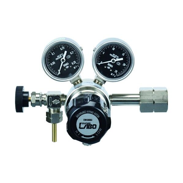 分析・研究向け圧力調整器 S-LABOII 入口高圧用、ボンベ用LAB1-1825V QAN96020 1点