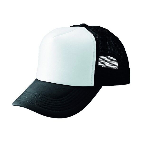 アメリカンメッシュキャップMC30-010ブラック×ホワイトF 010ブラック×ホワイト F MC30 1