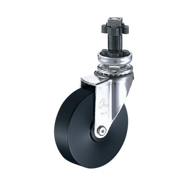 ENシリーズ自在MCナイロン車100mm 4202EN-MC100-BAR01 1点