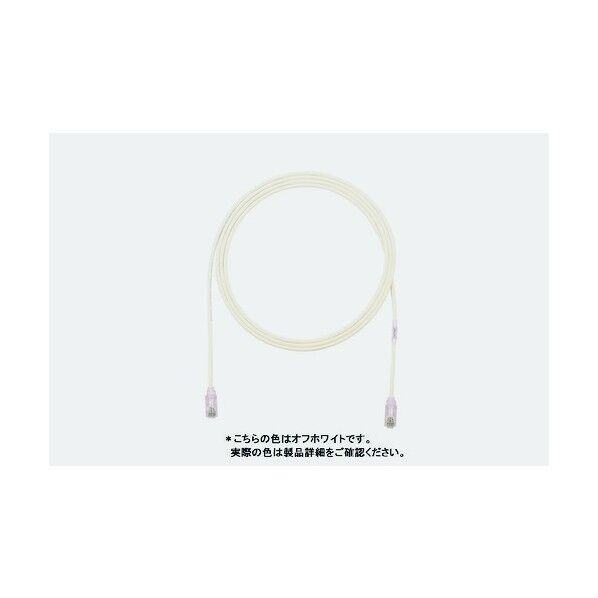 カテゴリ6細径パッチコード 0.5m グレー UTP28SP0.5MGY 1点