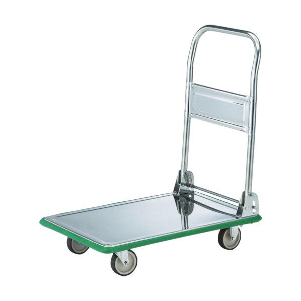 ステンレス製運搬車(折りたたみハンドルタイプ)