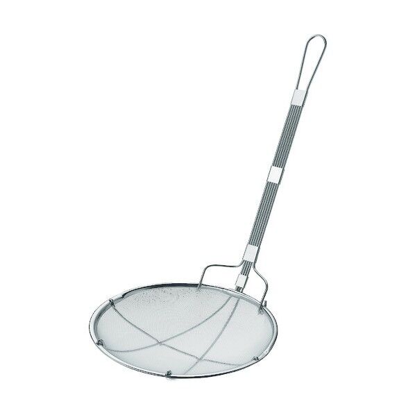 TSステンレス プレス式丸カス揚 21cm AKS13 1個