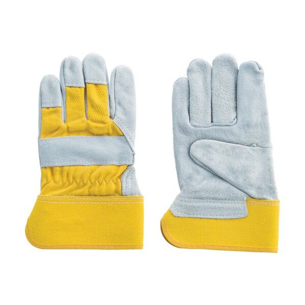牛床革手袋 No.181 (手のひら内綿付)