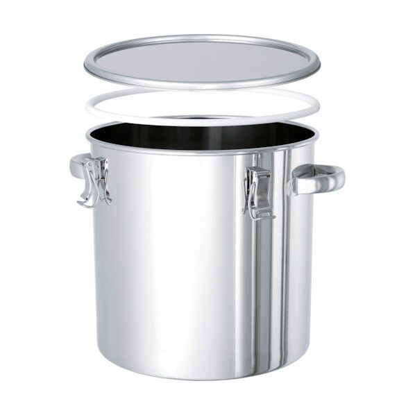 PTFEパッキン付テーパー型密閉容器