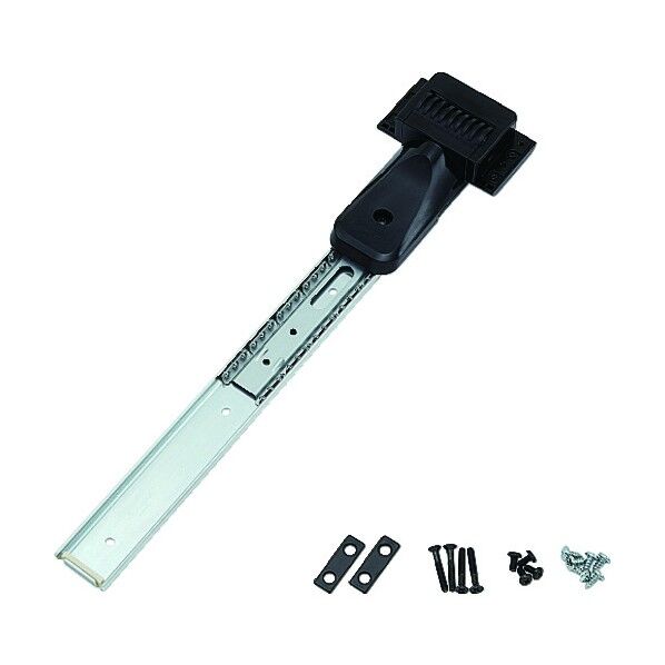 フリッパードア金具OV-1型 ブラック OV1-14(180-113-507) 1